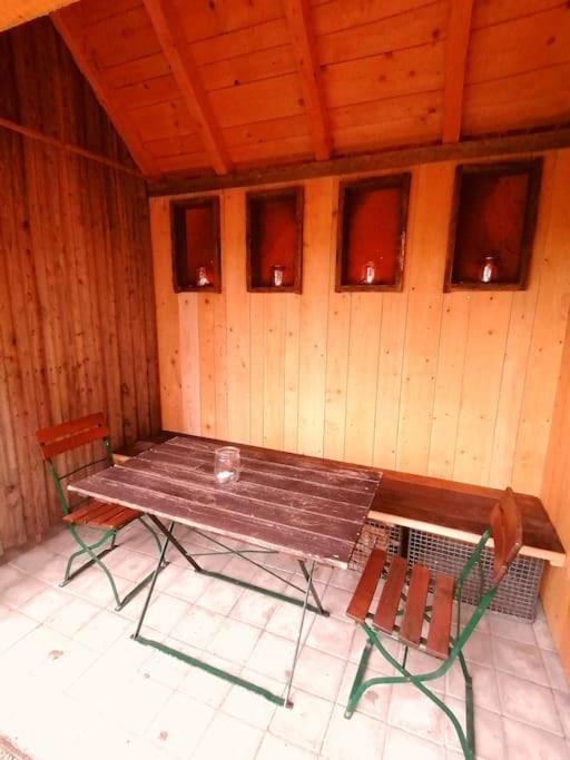 5Sterne Ferienwohnung Im Fachwerk Mit Bergblick In Alleinlage Und Grossem Garten, Infrarotkabine Humberg المظهر الخارجي الصورة